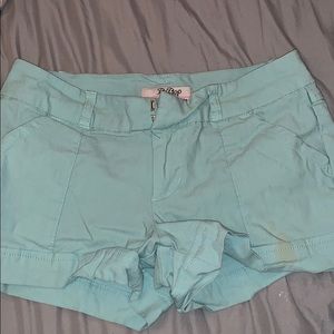 Light blue shorts